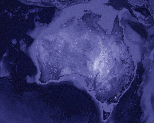 istock 3D render of planet Earth with Australia in main focus. 921273716