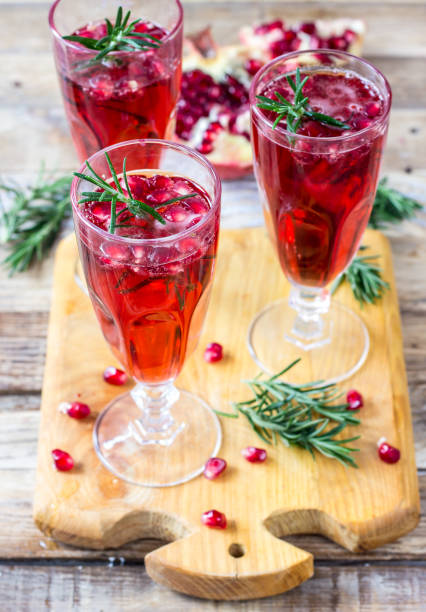 istock Pomegranate champagne mimosa cocktail 921274196