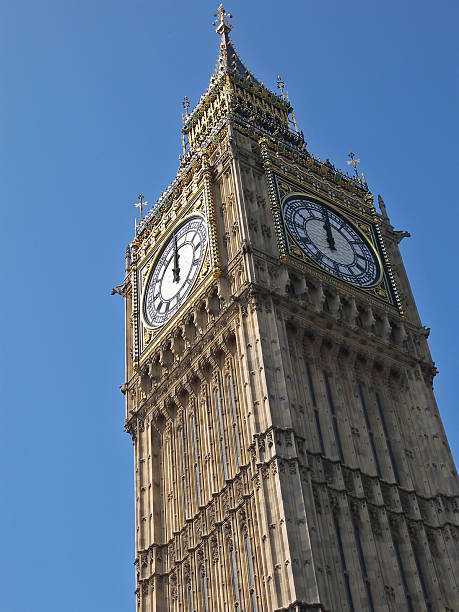 Big Ben in London stock photo