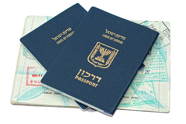 istock Israeli passports 92128154