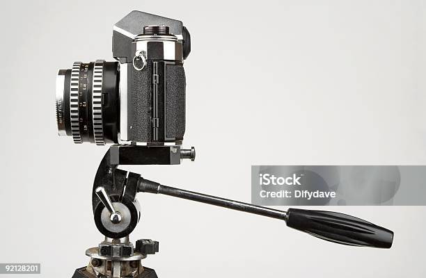 Sixties Slr Stock Photo - Download Image Now - 1960-1969, Black Color, Camera - Photographic Equipment