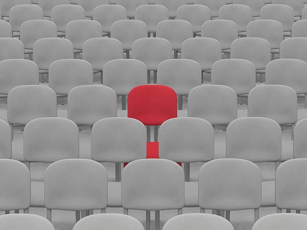 istock red chair in an auditorium 92128302
