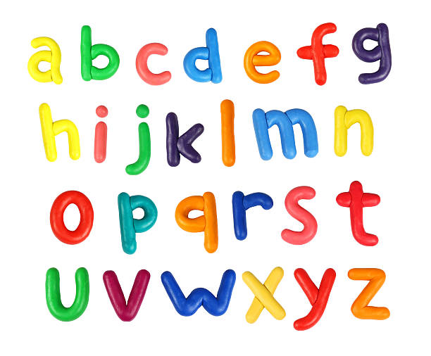 Alphabet  clay stock pictures, royalty-free photos & images