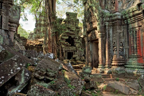 istock Ta Prohm Temple, Temples of Angkor, Cambodia 921286770
