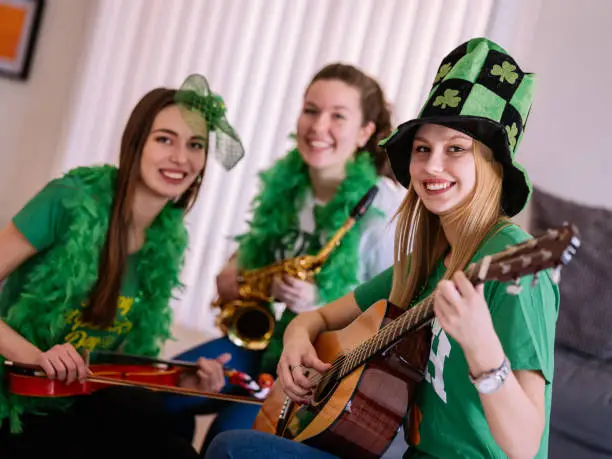 Photo of St. Patrick Girls party