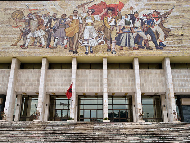 National Historial Museum, Tirana  tirana photos stock pictures, royalty-free photos & images