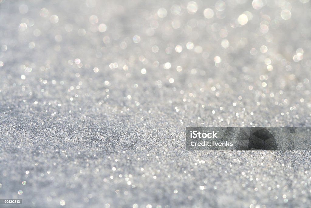 Brilho reluz poeira no fundo, super macro - Foto de stock de Fundo prateado royalty-free