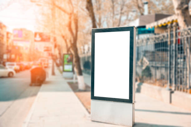 istock Blank billboard in bus stop, great copy space for your design 921312236