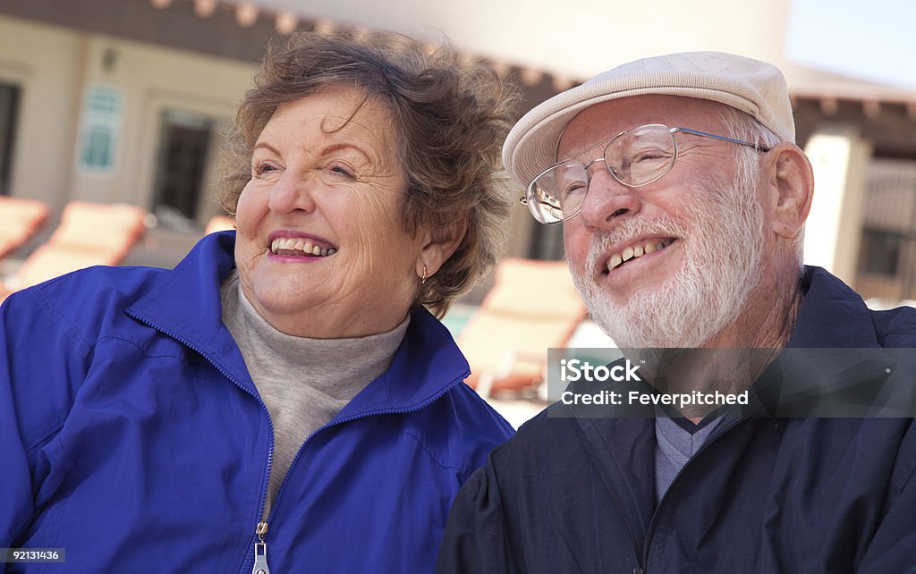 Glückliches Alter Erwachsener Paar - Lizenzfrei 60-69 Jahre Stock-Foto