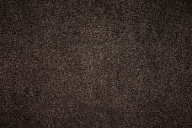 Photo of Brown leather texture background