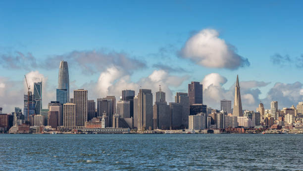 panorama san francisco - treasure island california zdjęcia i obrazy z banku zdjęć