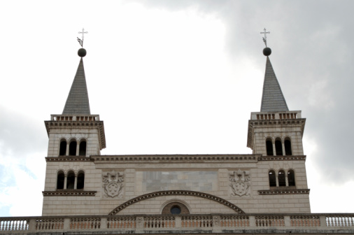 The Loggia delle Benedizioni, on the back left side of St. John Lateran Basilica