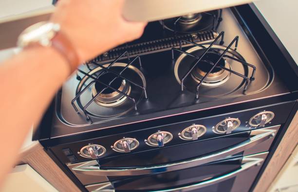 istock Camper RV Propane Stove 921324354
