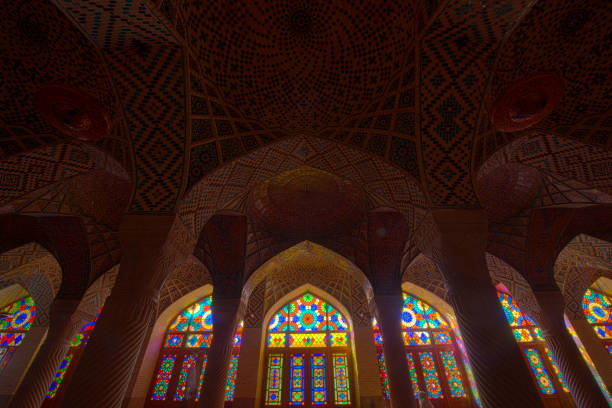 istock Inside the Nasir ol Molk Mosque in Shiraz, Iran 921327866