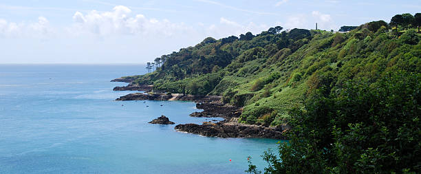 South Coast of Guernsey stock photo