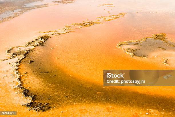 Foto de Hot Spring Padrões e mais fotos de stock de Abstrato - Abstrato, Amarelo, Bactéria
