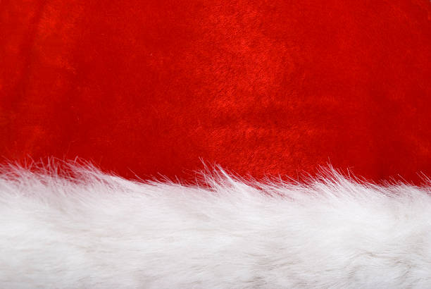 istock Close-up Christmas Santa hat background 92133832