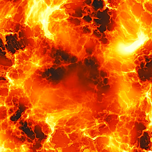 istock A giant explosion full of hot lava 92134040