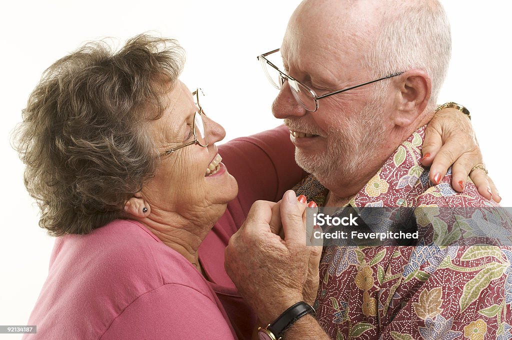 Feliz Casal Idoso dançar. - Royalty-free Adulto Foto de stock