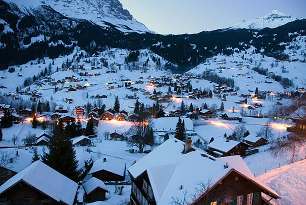 Grindelwald - Switzerland  Grindlewald stock pictures, royalty-free photos & images