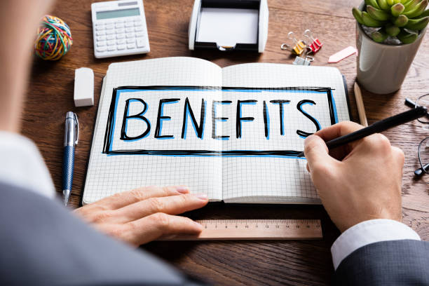 Social Man Drawing Social Security Benefits Social Man Drawing Social Security Benefits In Notepad benefits stock pictures, royalty-free photos & images