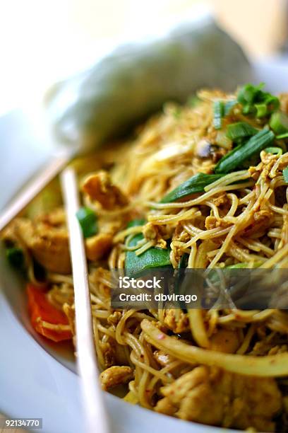 Asian Noodles Stock Photo - Download Image Now - Asia, Bell Pepper, Bowl