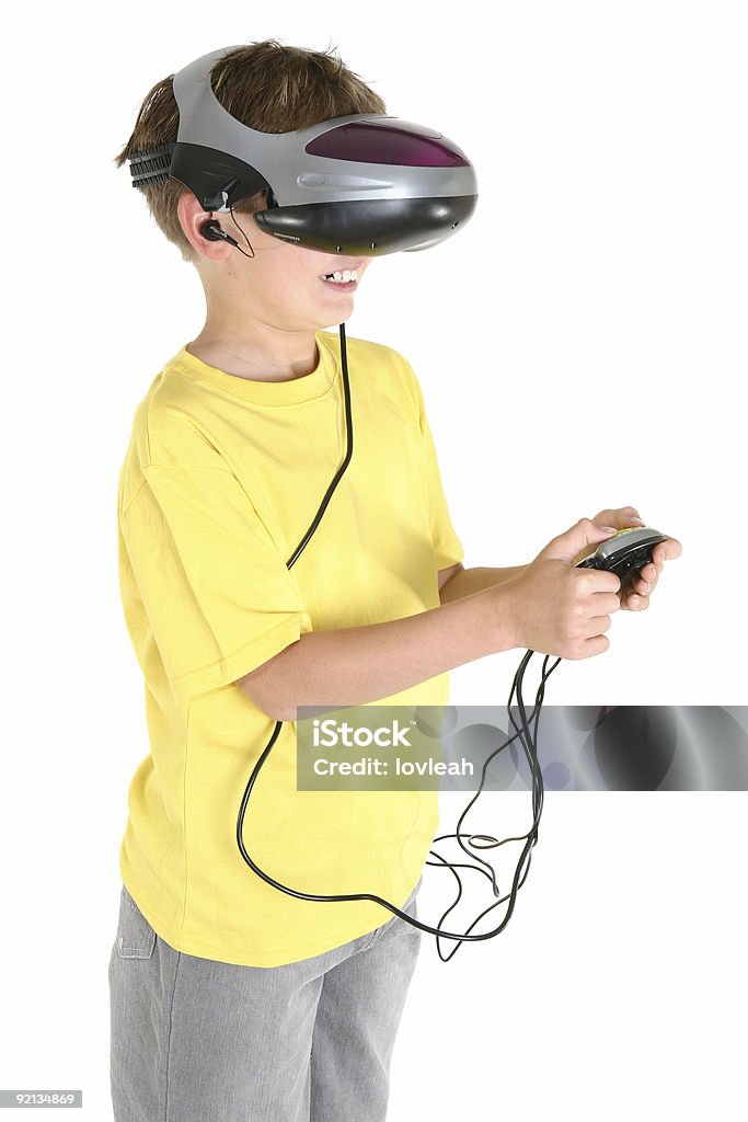 Giochi realtà virtuale - Foto stock royalty-free di Attività ricreativa
