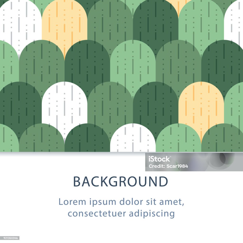 Soft Rounded Tile Pattern Abstract Flat Background Rounded Tiles Pattern Creative Backdrop Vector ...