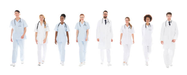 istock Portrait Of Confident Happy Doctors 921353644