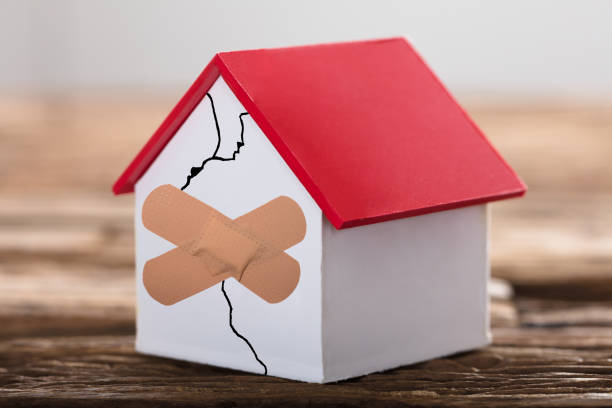 Buy Or Rent Text With Question Mark On Model House