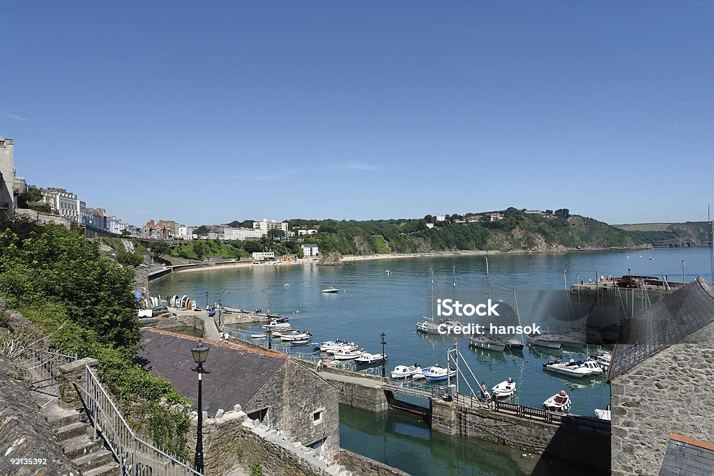 Tenby Panorama - Royalty-free Ao Ar Livre Foto de stock