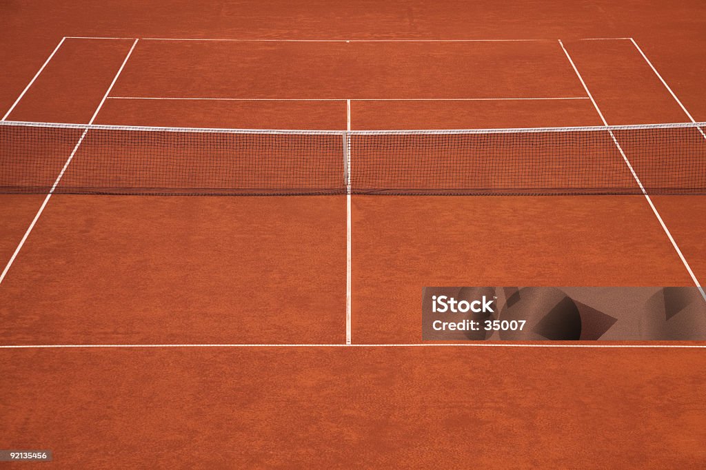tennis Tennisplatz - Lizenzfrei Spielfeld Stock-Foto