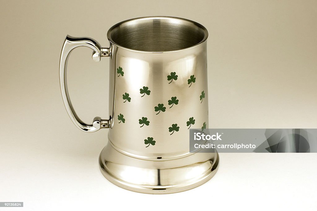 St. Patrick's Day Tankard cerveja - Foto de stock de Bebida royalty-free
