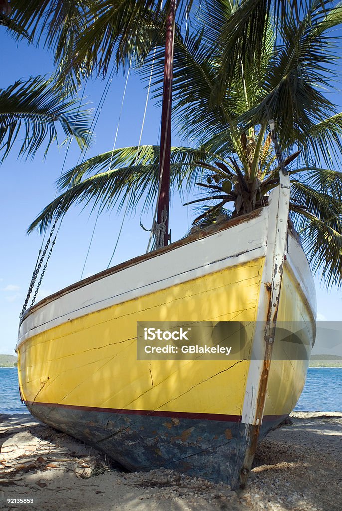 Sloop  Abandoned Stock Photo