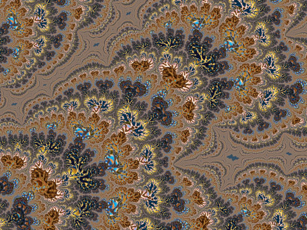 Background created by fractal geometry.
