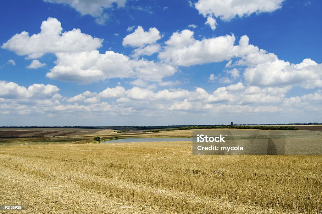 Ländliche Blick auf - Lizenzfrei Abstrakt Stock-Foto