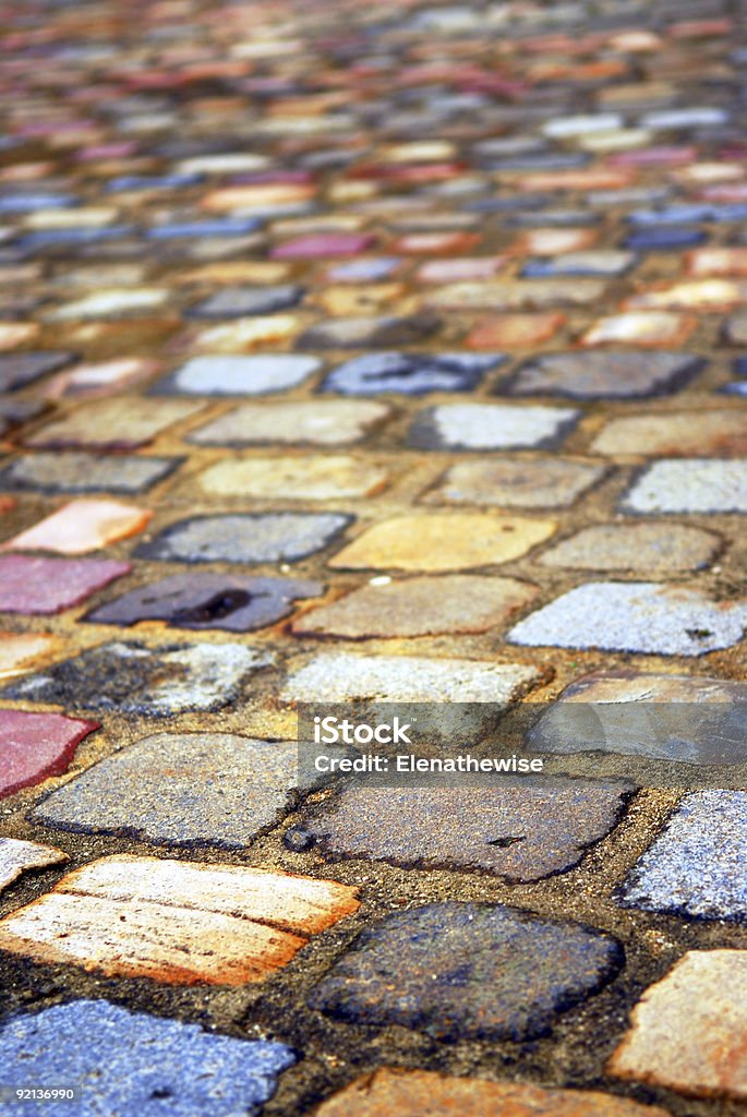 Colorido cobblestones - Foto de stock de Abstracto libre de derechos