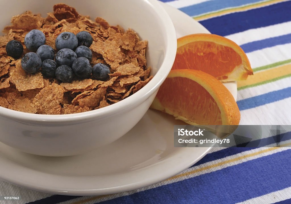 Gesundes Frühstück - Lizenzfrei Amerikanische Heidelbeere Stock-Foto