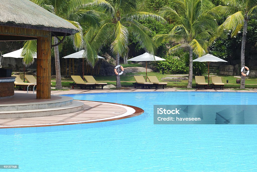 Piscina Tropical - Foto de stock de Atividade royalty-free