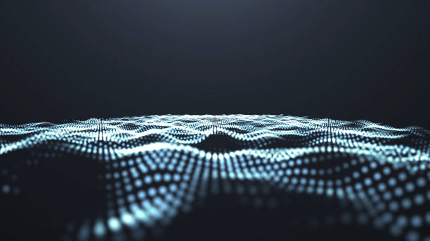 istock Blue Background Abstract wave form,Abstract  background for business science or technology 921485816