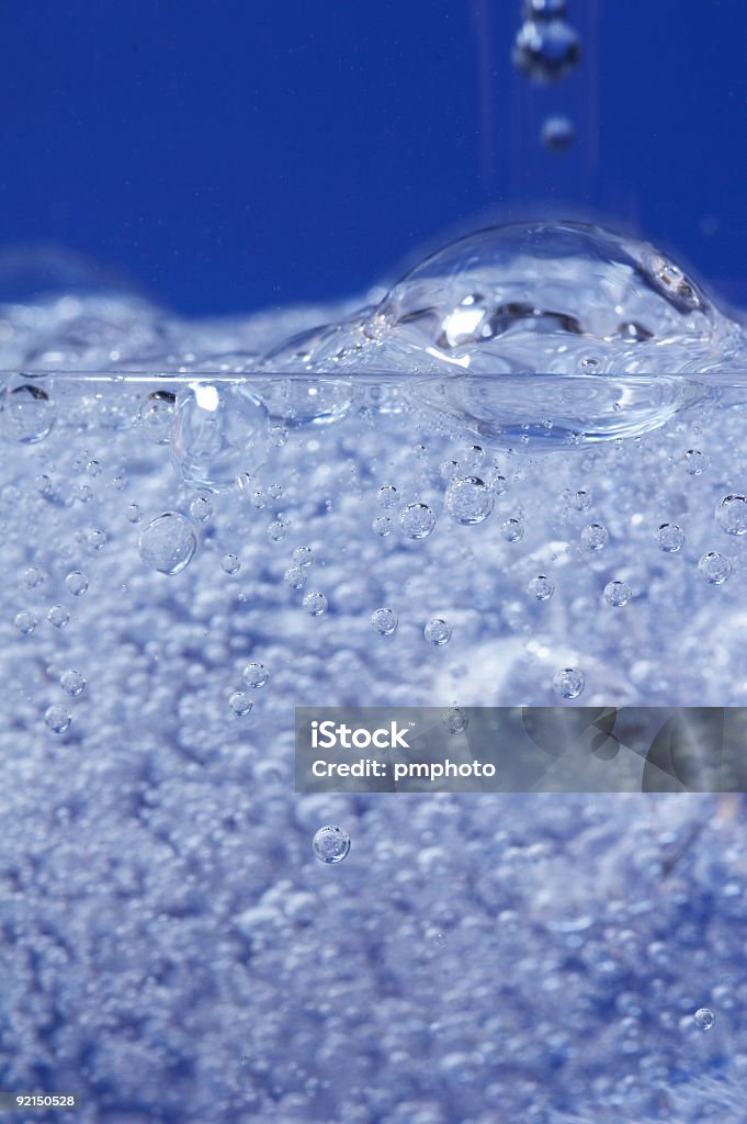 Glas Mineralwasser - Lizenzfrei Abstrakt Stock-Foto