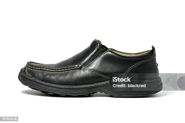 Old Shoe Stock Photo - Download Image Now - Black Color, Casual Clothing, Close-up