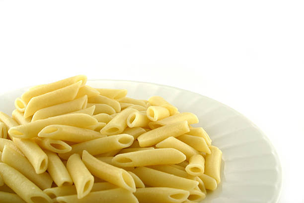 Cooked Pasta stock photo