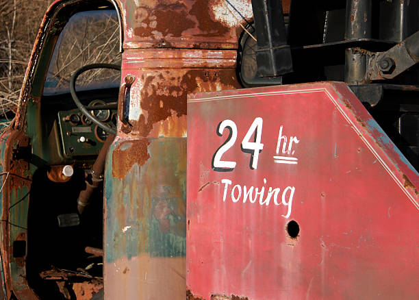 istock Old Tow Truck Wrecker 92152989