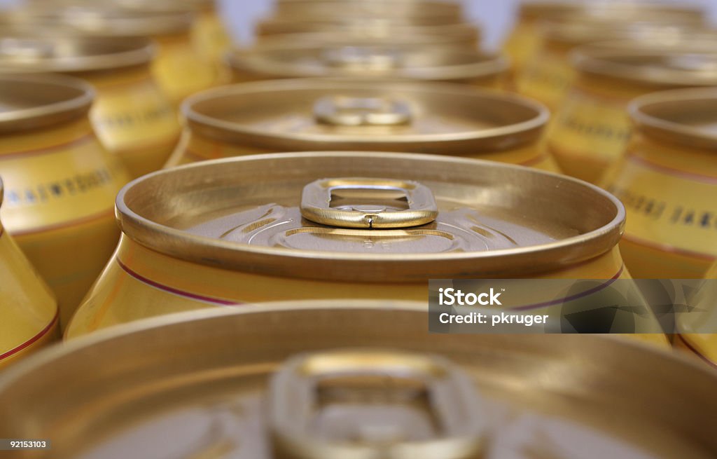 Tin Cans  Alcohol - Drink Stock Photo