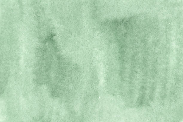 istock Shaded Spruce green watercolor background 921531962