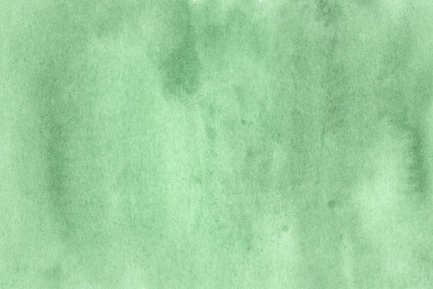 istock Beautiful green watercolor background 921531976
