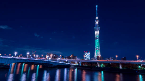 istock Tokyo cityscape Night light 8 921532442