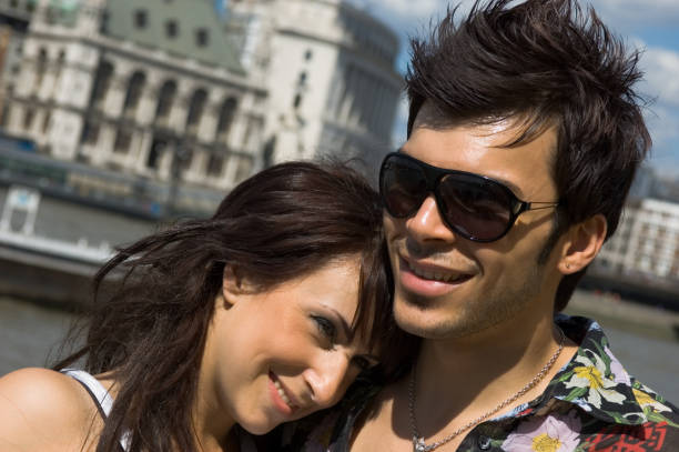 istock Loving couple on weekend trip 92155692