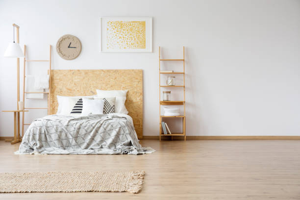 istock Spacious interior of a bedroom 921560510